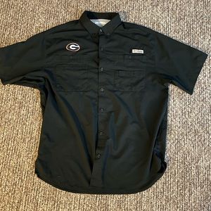 Columbia University of Georgia PFG shirt. Large